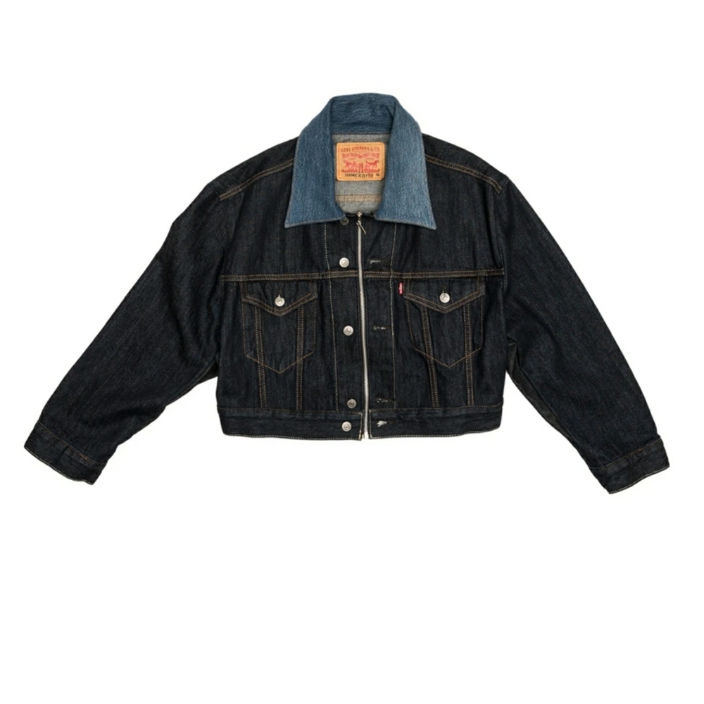 Levis x Karla Oversized Crop Denim Jacket (Rare)